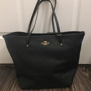 Coach Large Black Tote Bag